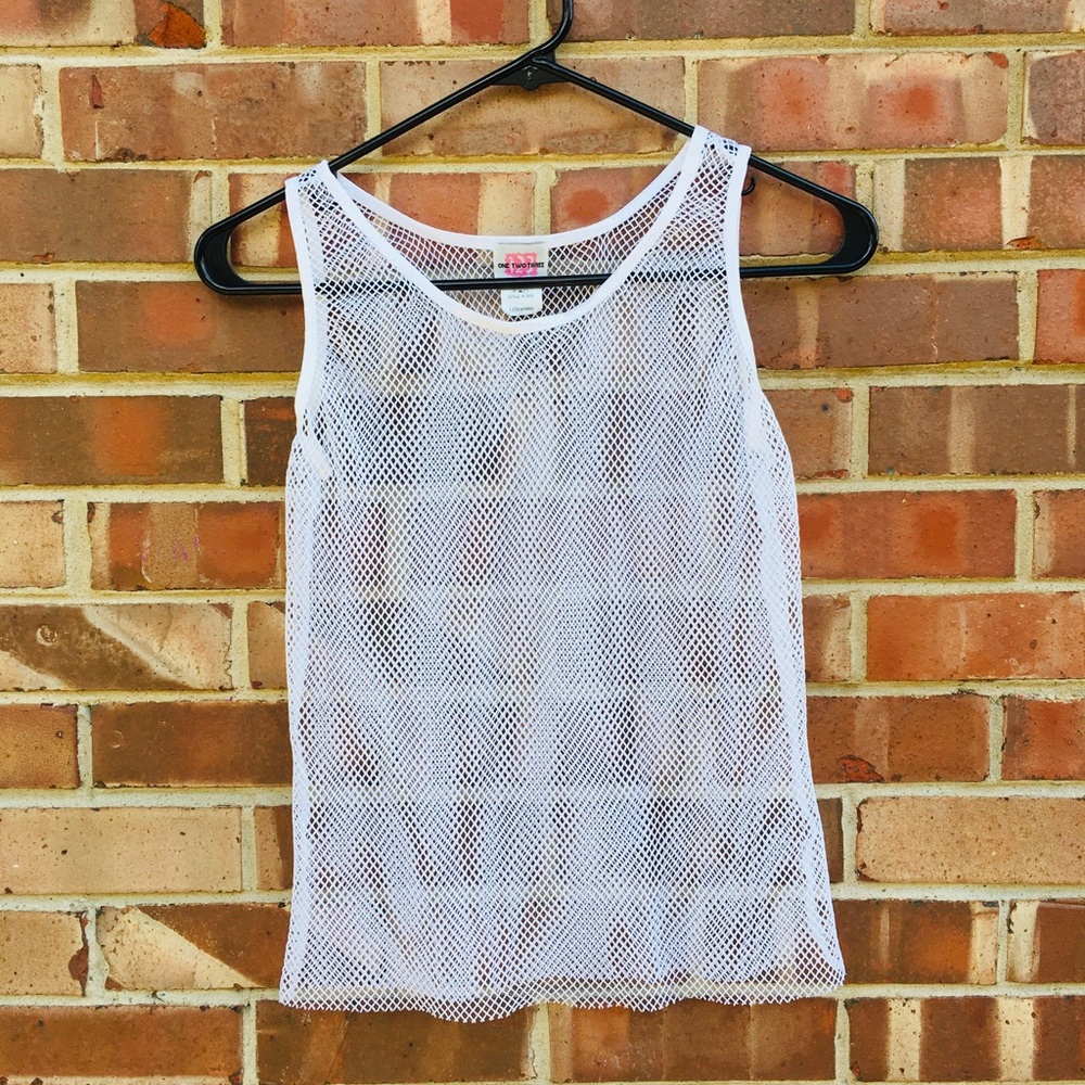 Vintage fish net shirt